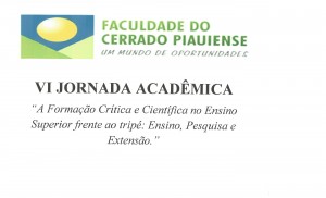 Cartaz - 6.ª Jornada Acadêmica - FCP (2015)0001